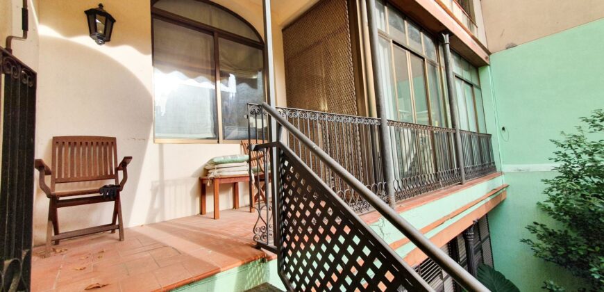 Exclusiva planta principal con jardín privado en Eixample Derecho