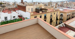 ÁTICO DE OBRA NUEVA con preciosa terraza a nivel en Ronda Sant Antoni. (Ático 2)